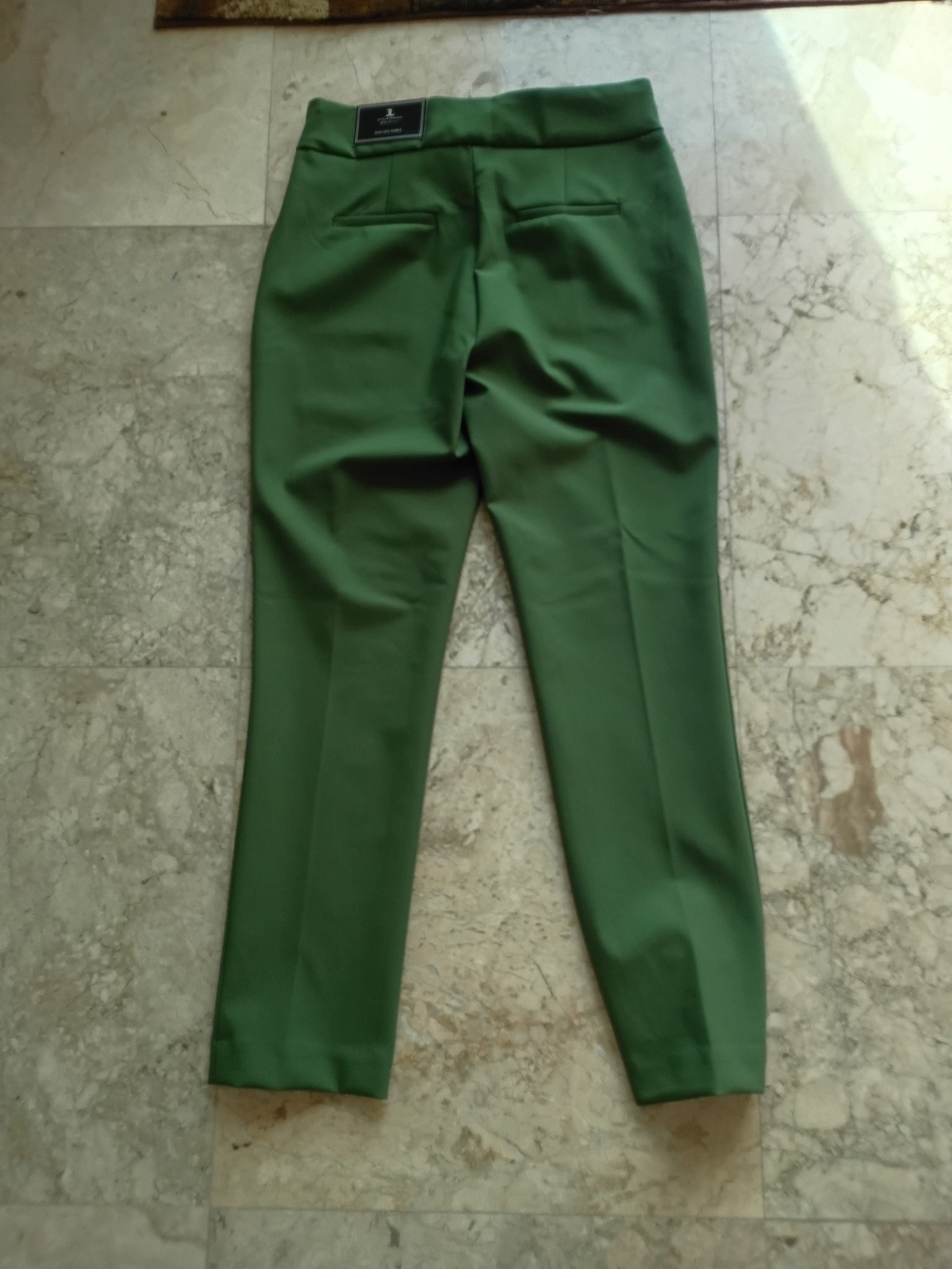 J.L. Atelier Green Ankle-Length Women's Trousers - Classic Fit SZ S P - Picture 4 of 4